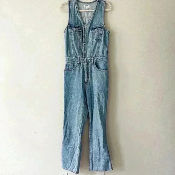 NEW Agolde 70's Jumpsuit Overalls in Westward Blue - Picture 5 of 13